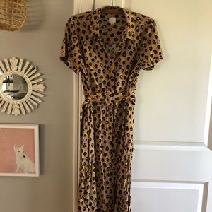 Leopard Shirt Dress ✨
